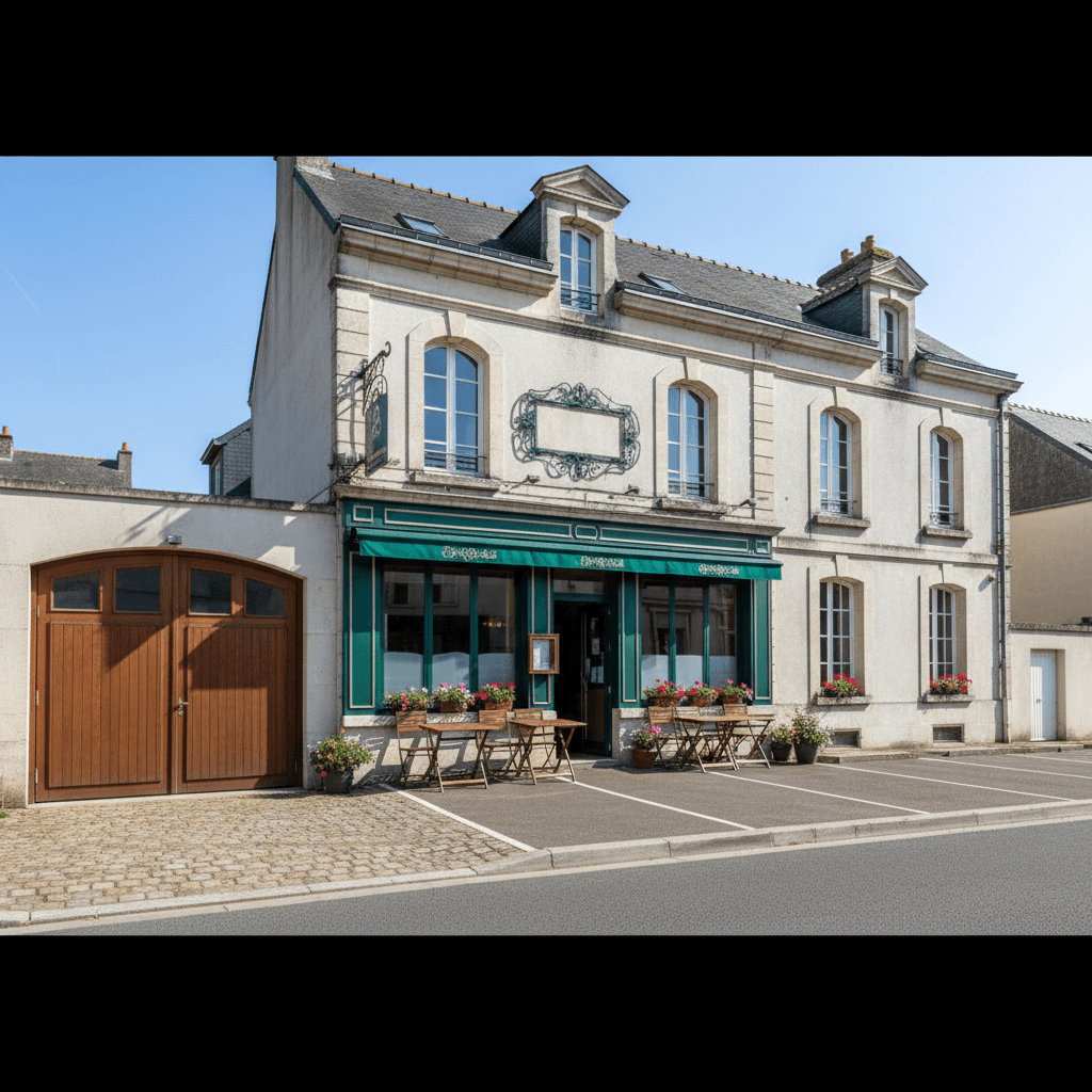 Restaurant 501m² à Bolbec : terrasse - licence IV - Image 1