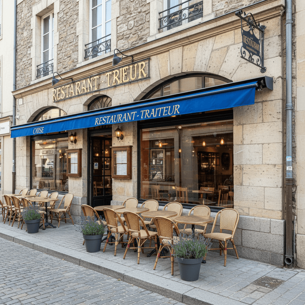 Restaurant 1000m² à Laval : terrasse - licence IV - Image 1