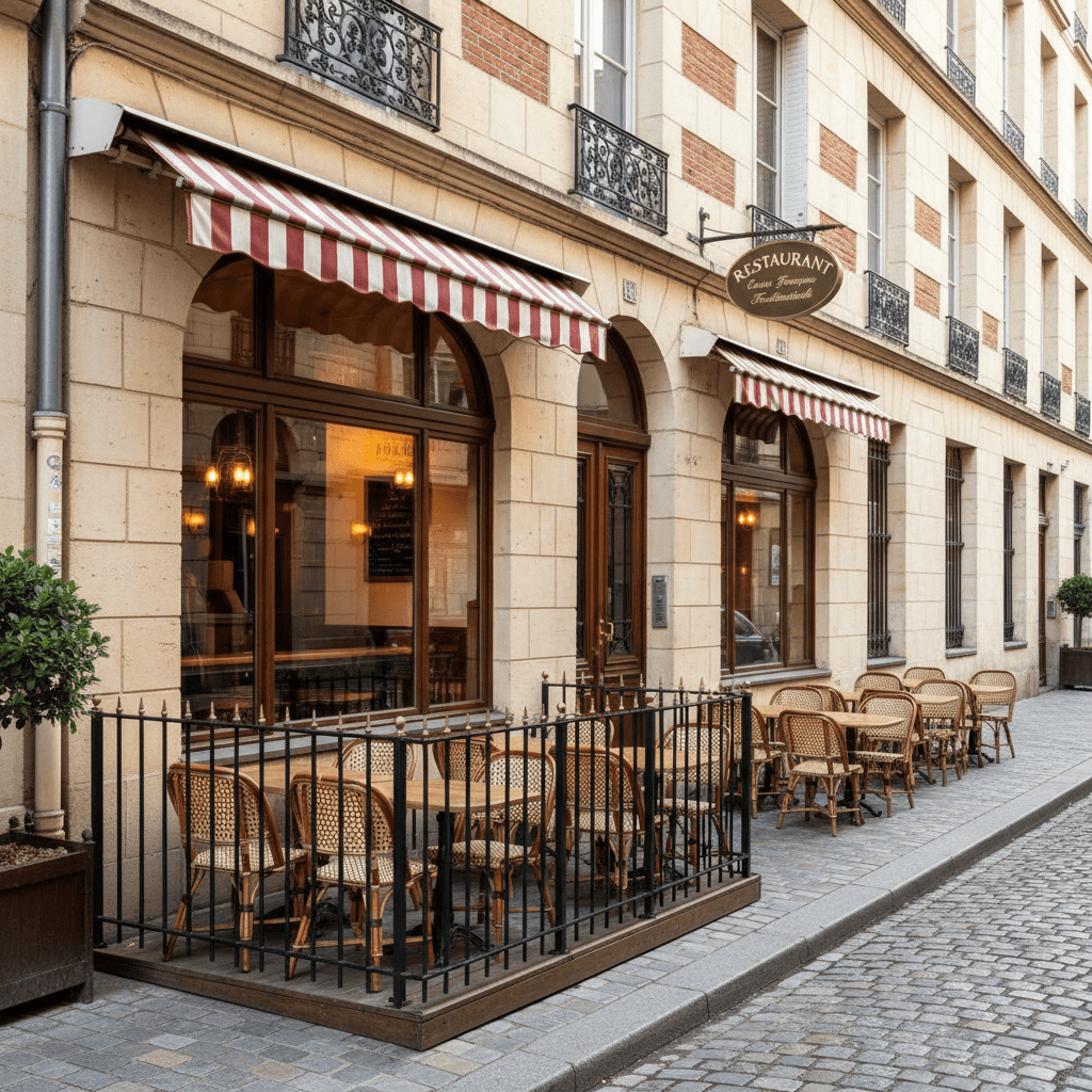 Restaurant 130m² à Lille : terrasse - licence IV