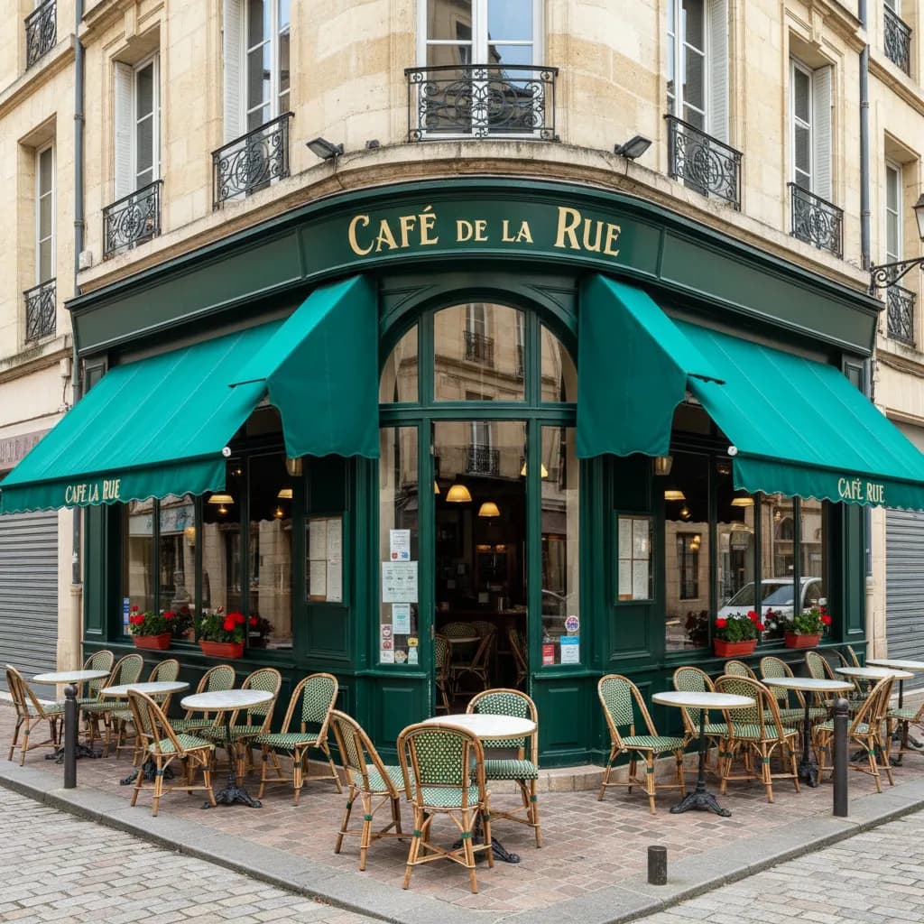 Restaurant à Bordeaux : terrasse - licence IV - Image 1