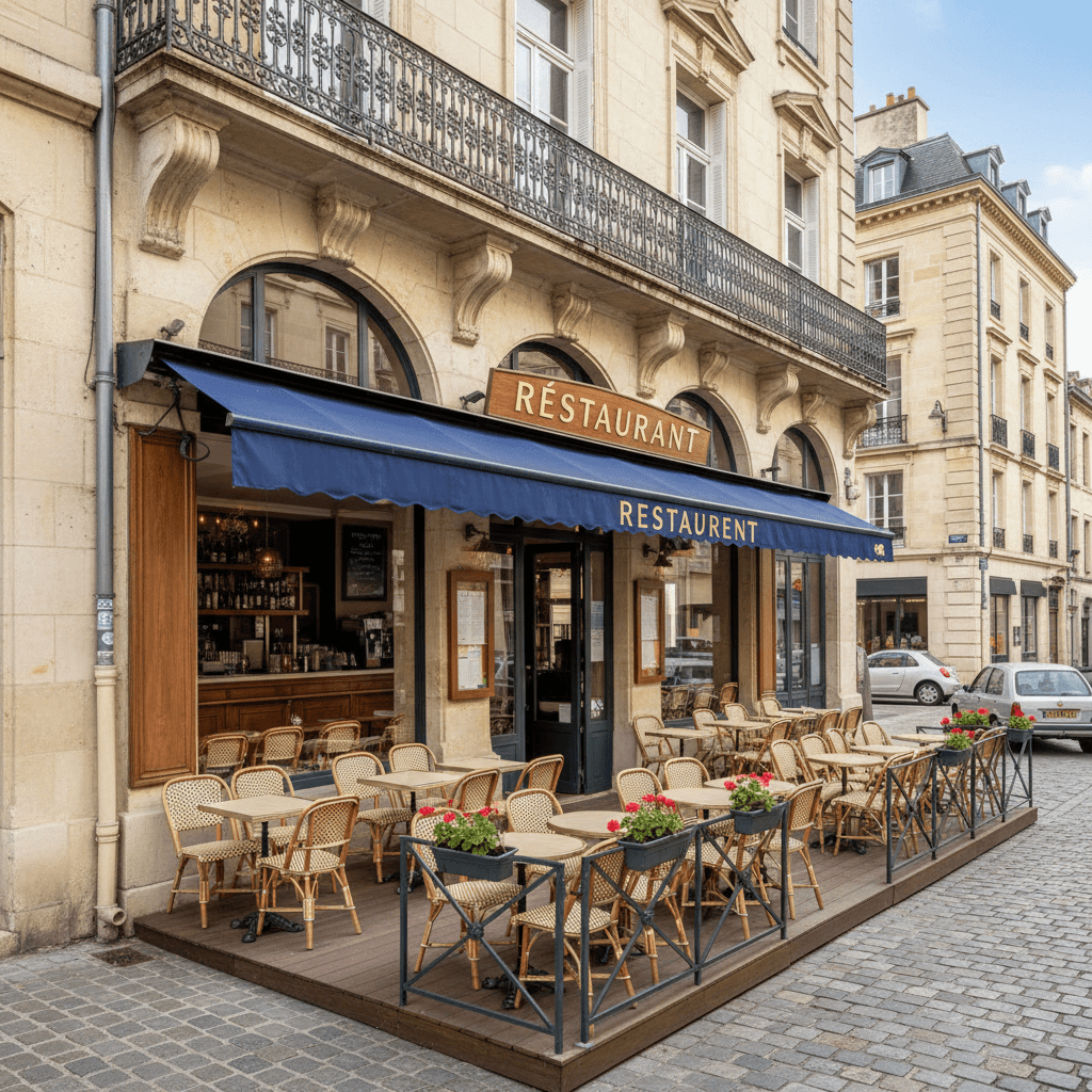 Restaurant 107m² à Chambéry : terrasse - licence IV - Image 1