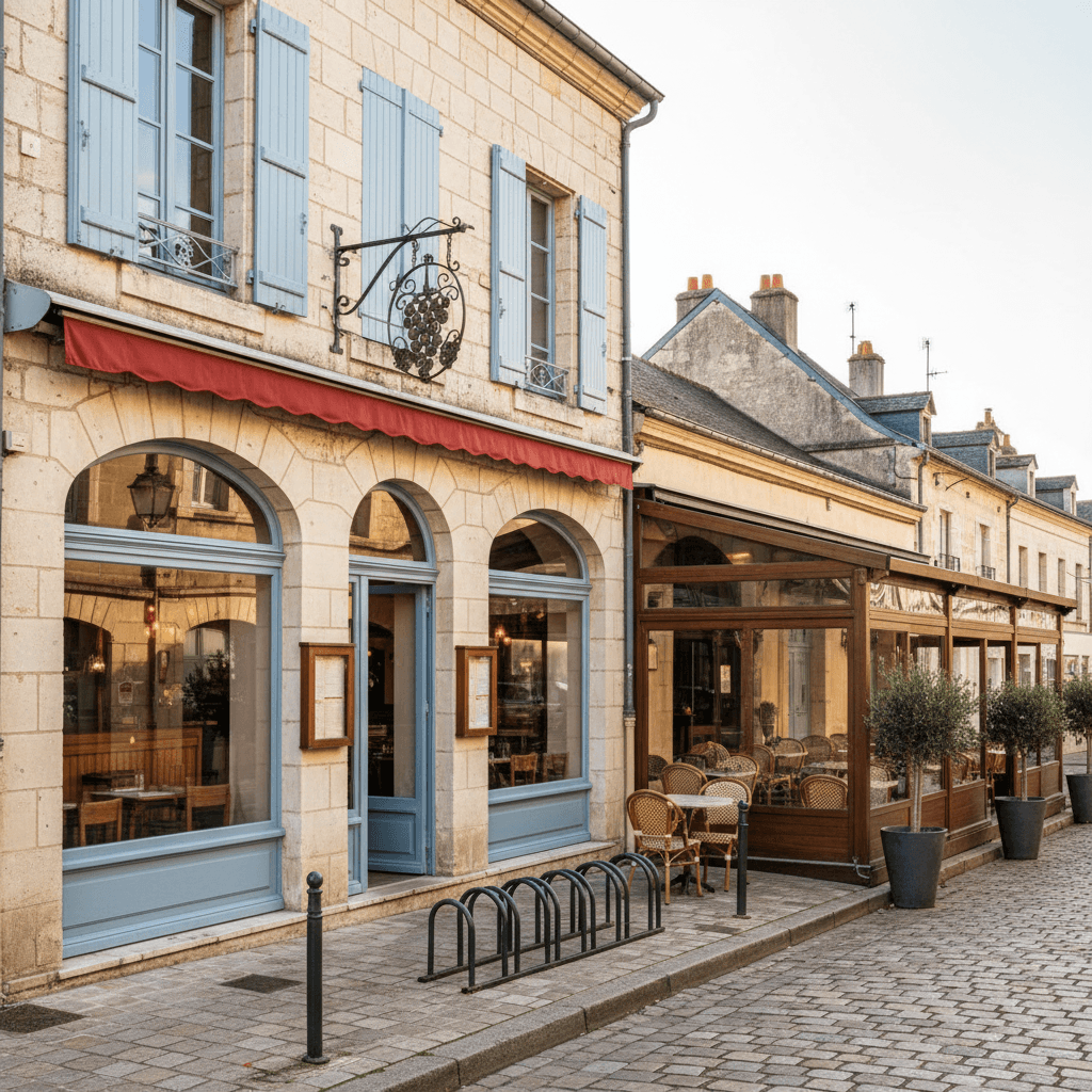 Restaurant 227m² à Joigny : terrasse - licence IV - Image 1