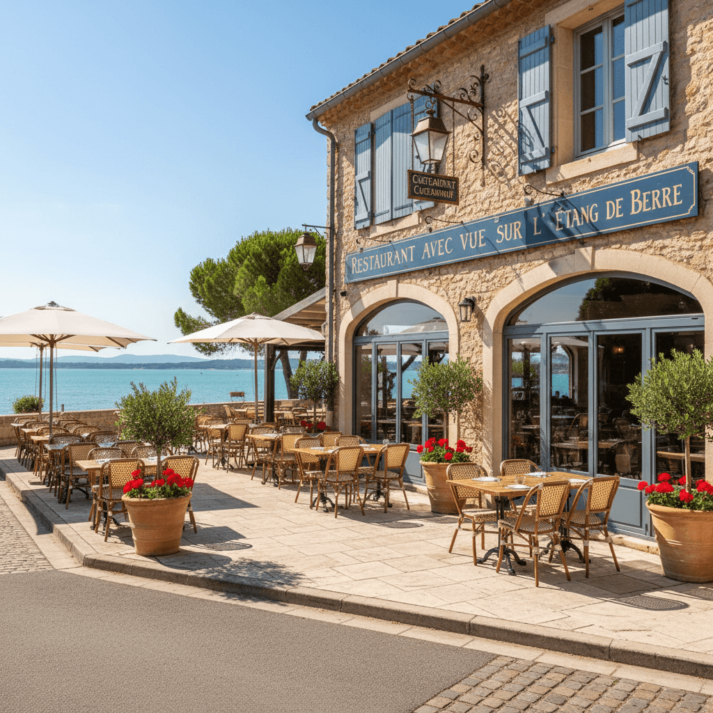 Restaurant 350m² à Châteauneuf-Les-Martigues : terrasse - licence IV - Image 1