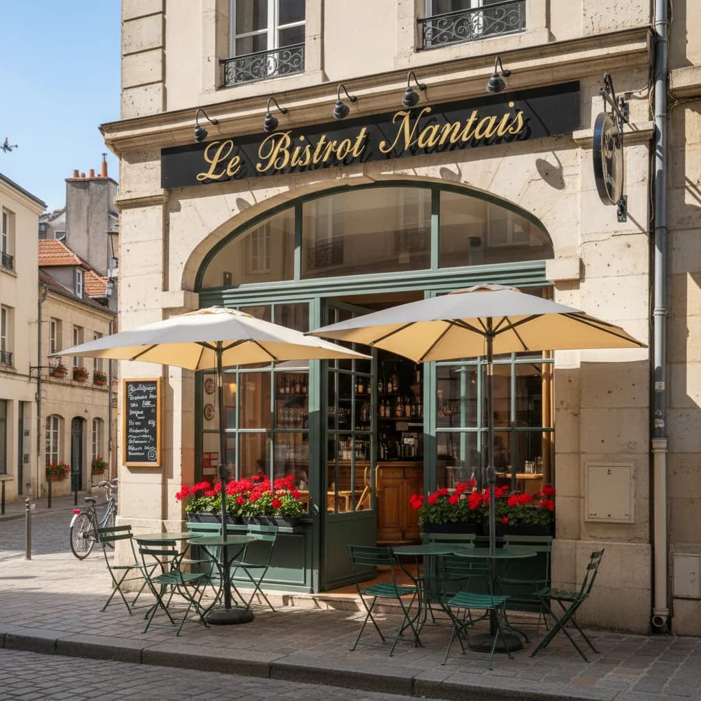 Restaurant à Nantes : terrasse - licence IV - Image 1