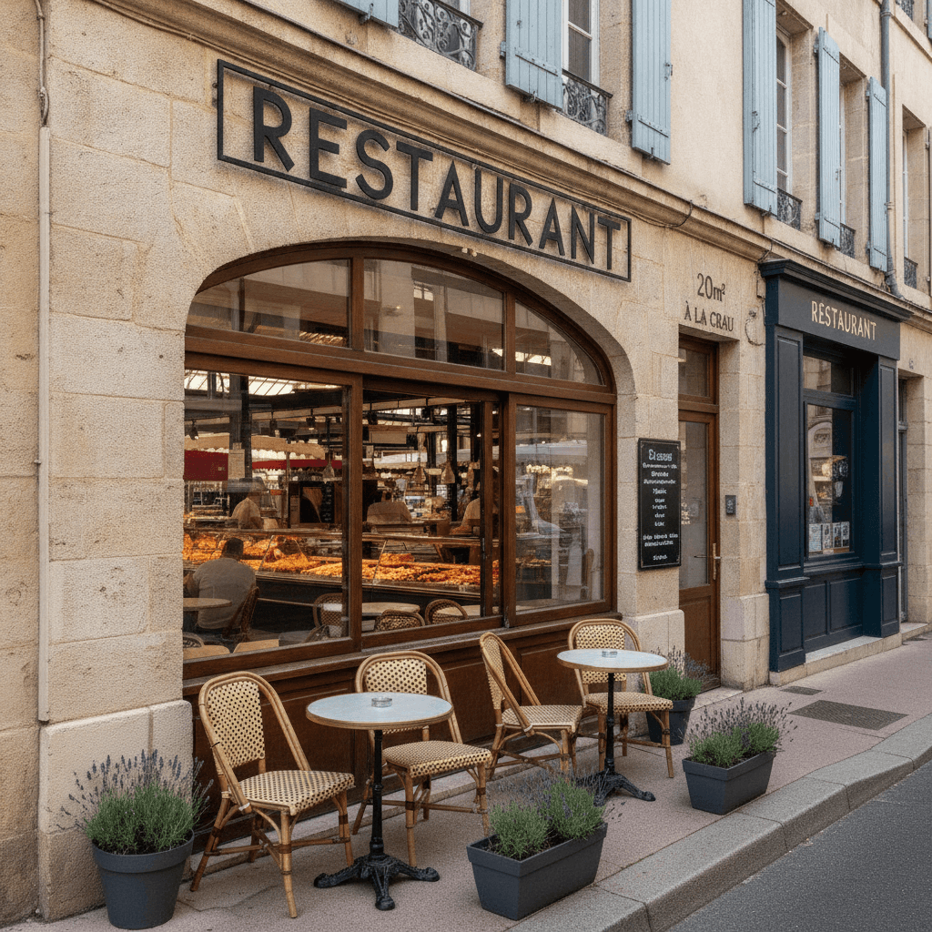 Restaurant 20m² à La Crau - Image 1