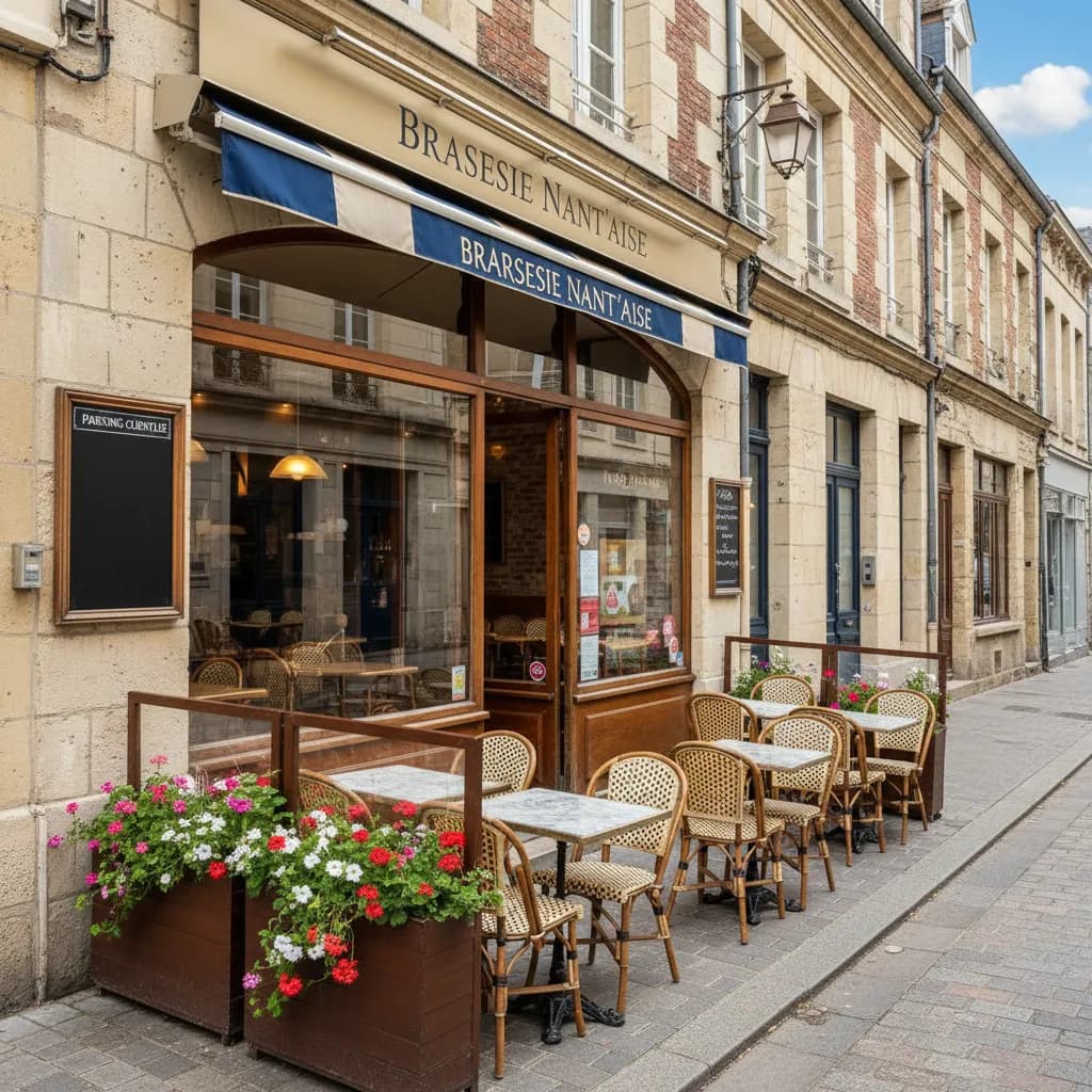 Bar-brasserie 300m² à Nantes : terrasse - licence IV - Image 1