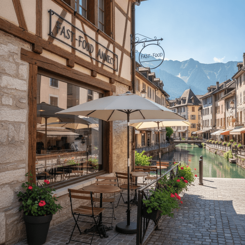 Fast-food à Annecy