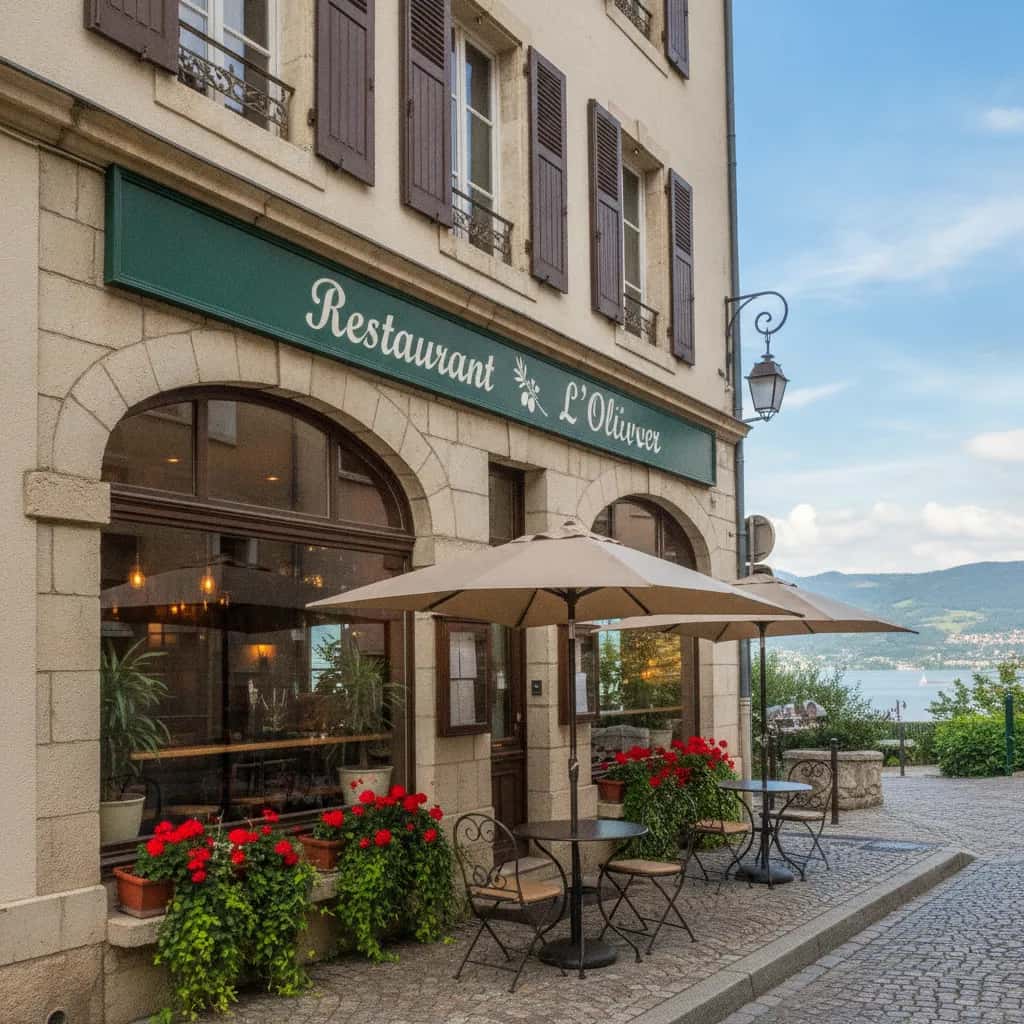 Restaurant 50m² à Challes-Les-Eaux : cuisine équipée