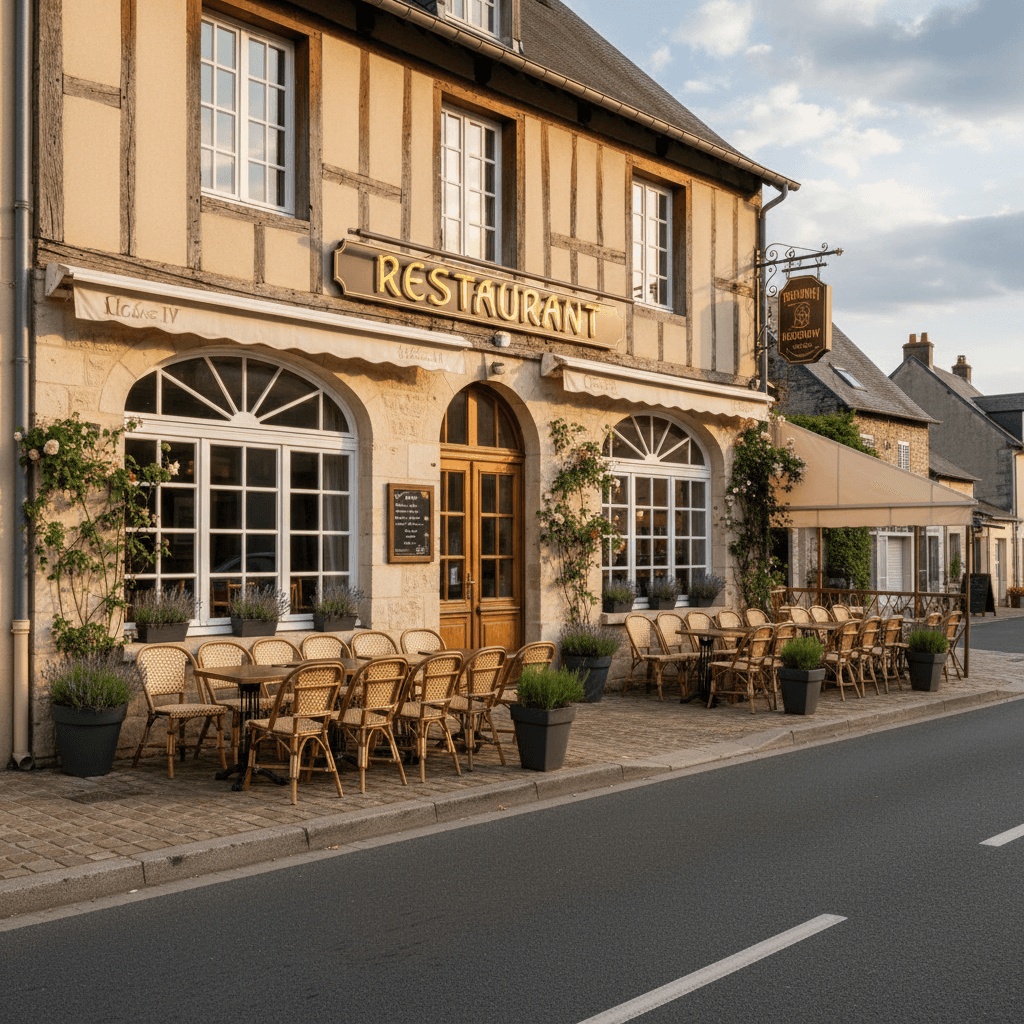 Restaurant à Morvillers-Saint-Saturnin : terrasse - licence IV