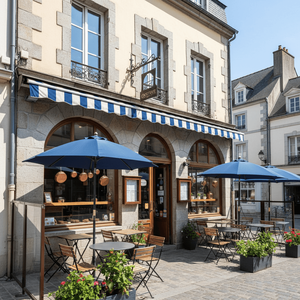 Restaurant 300m² à Lorient : terrasse - licence IV - Image 1
