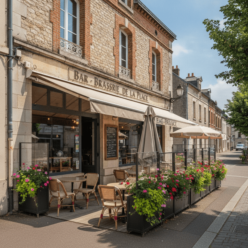 Bar-brasserie 100m² à Audruicq : terrasse - licence IV - Image 1