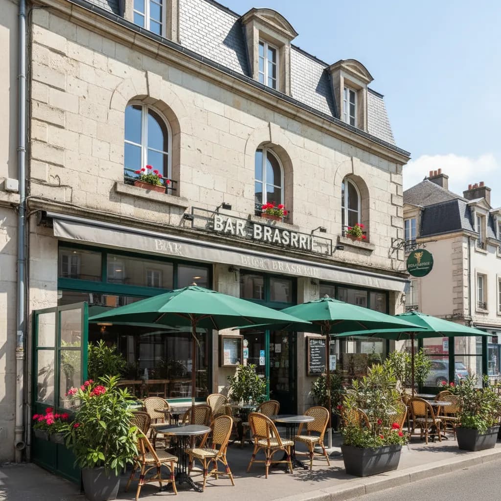 Bar-brasserie à Nantes : terrasse - licence IV - Image 1