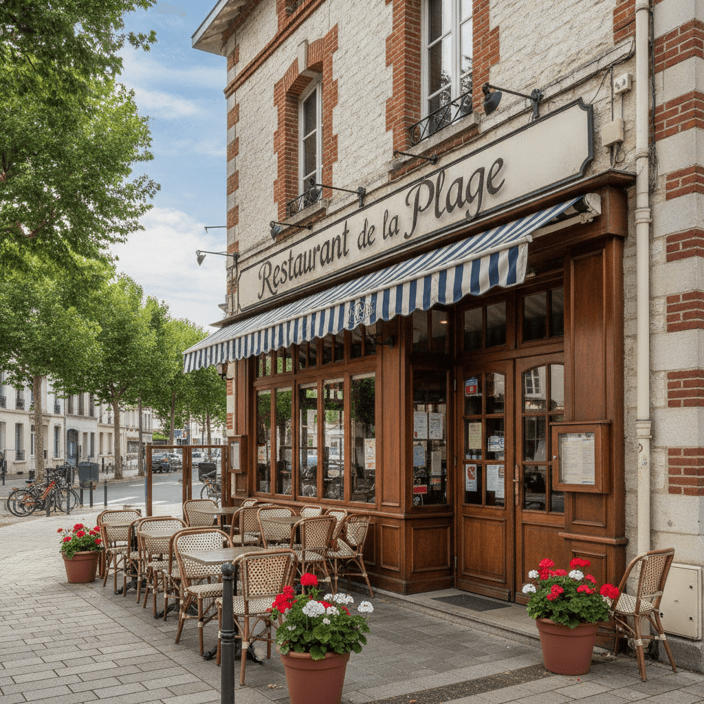 Restaurant 200m² à Royan : terrasse - licence IV