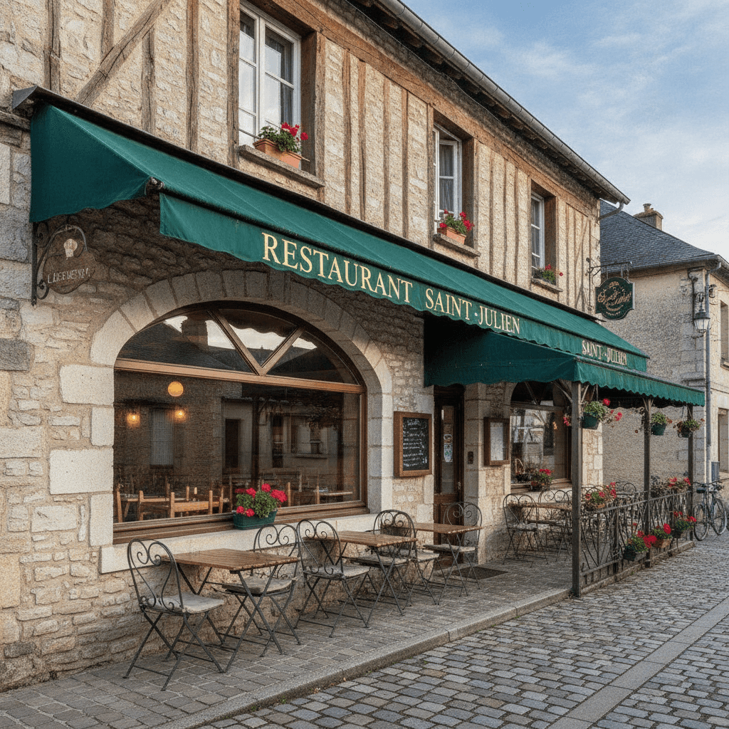 Restaurant 190m² à Saint-Julien-en-Born : terrasse - licence IV - Image 1