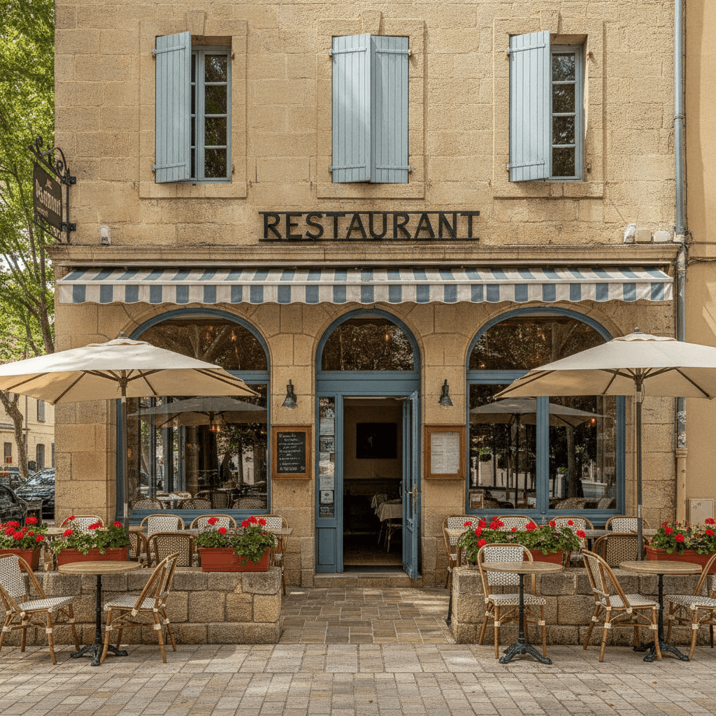 Restaurant 235m² à Nîmes : terrasse - licence IV - Image 1