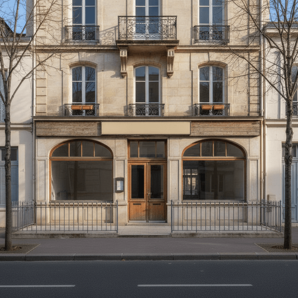 Murs et fonds 1670m² à Saint-Denis : extraction - Image 1