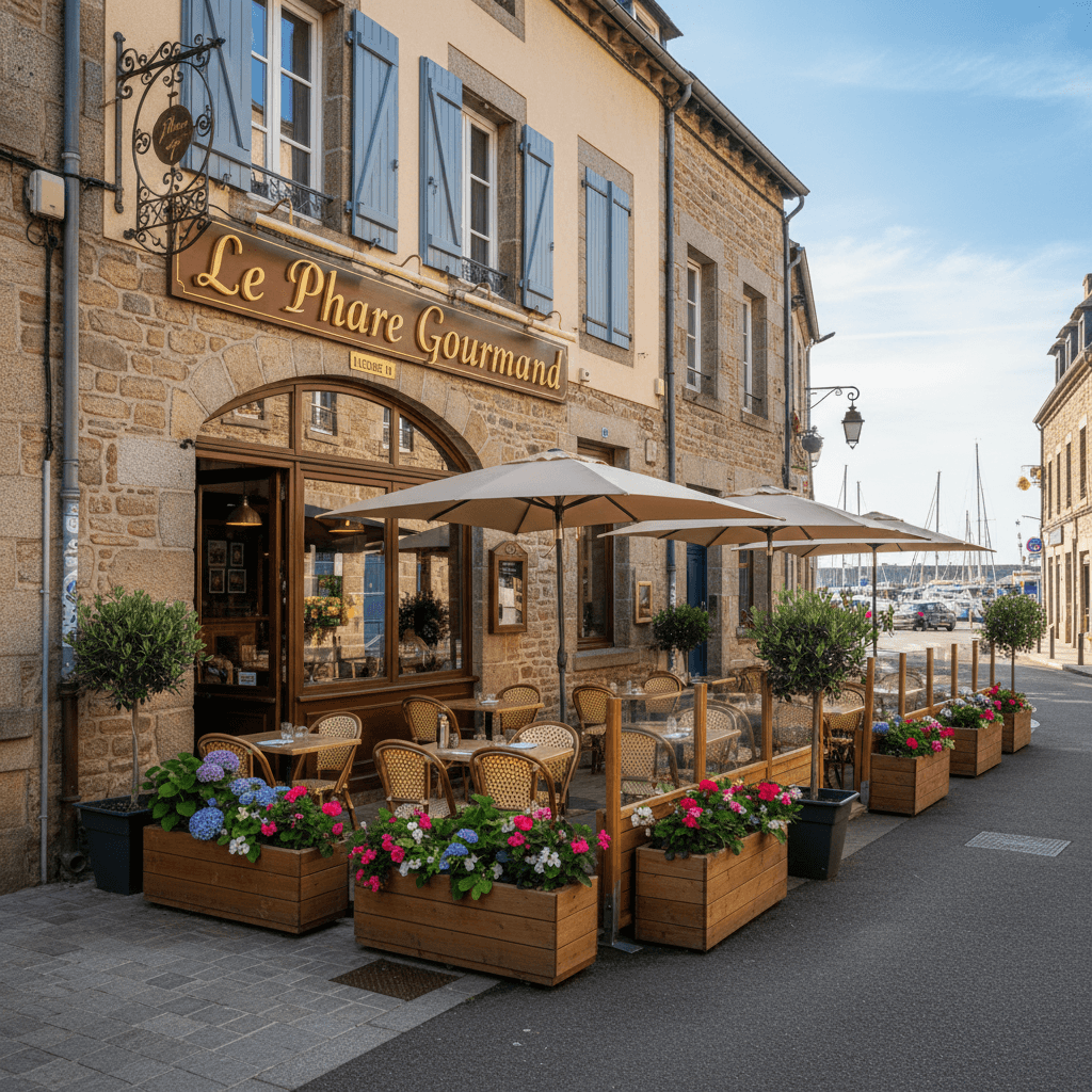 Restaurant à Vannes : terrasse - licence IV