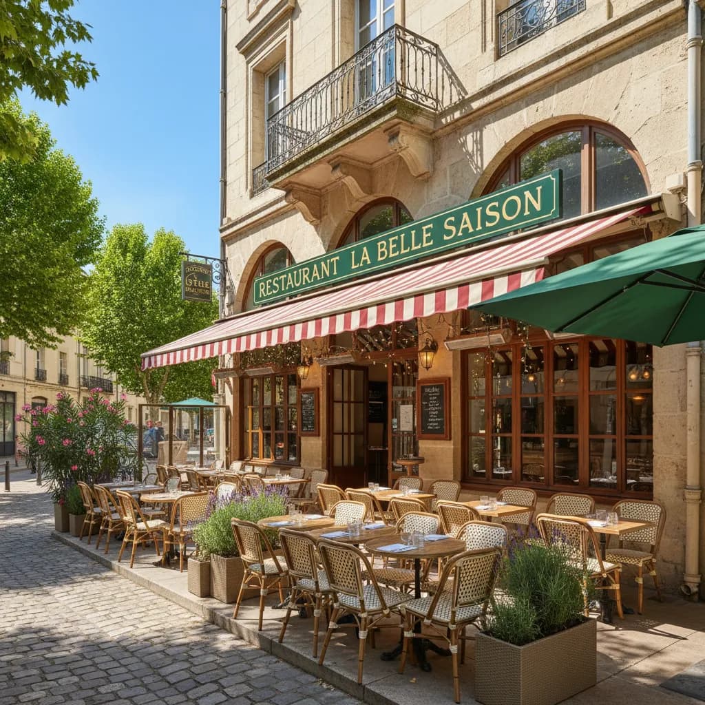 Restaurant 100m² à Montpellier : terrasse - extraction - Image 1