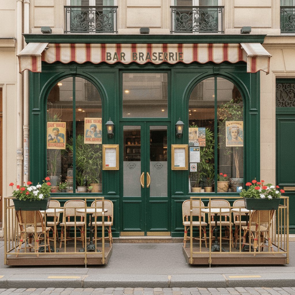 Bar-brasserie 20 couverts à Paris : licence IV - extraction - Image 1