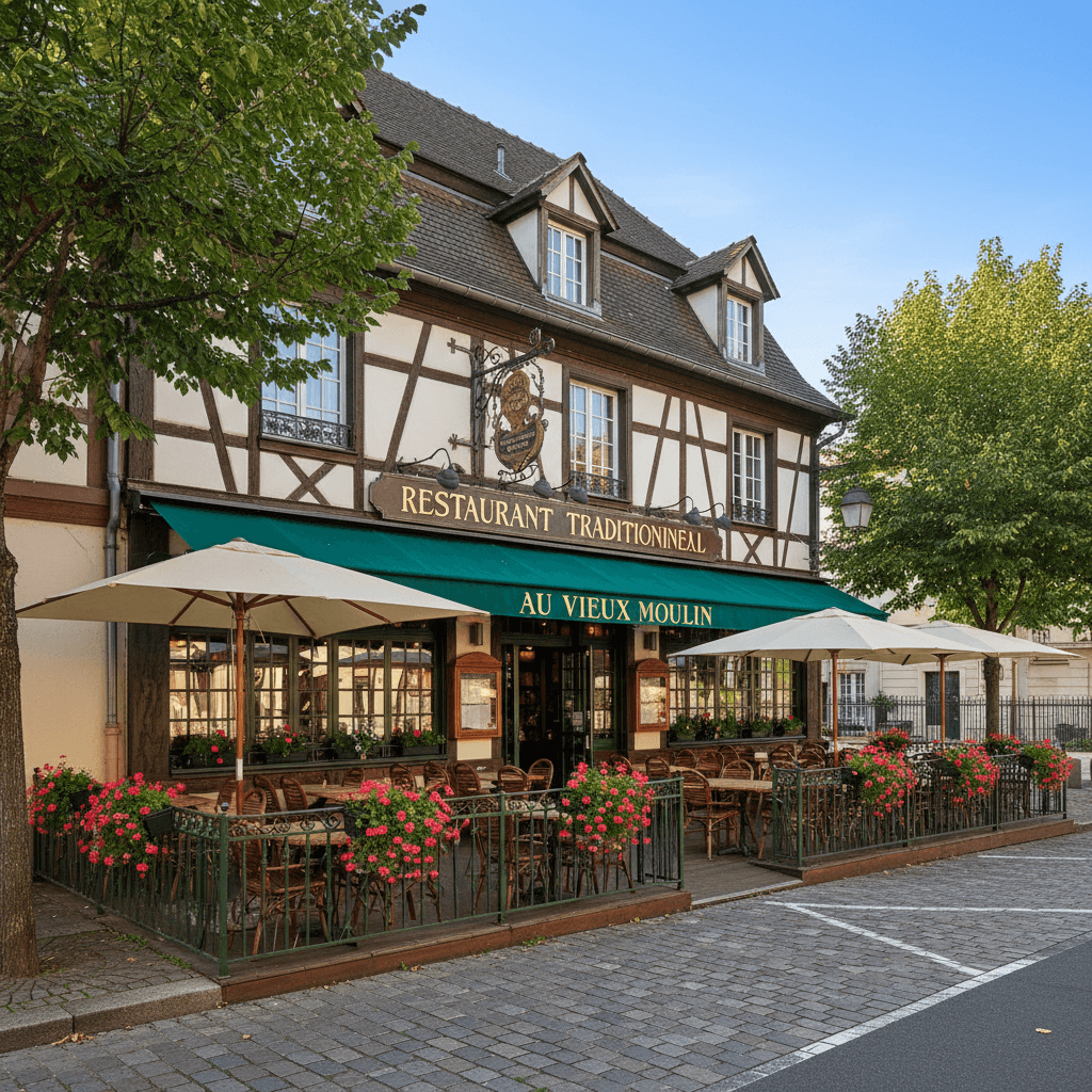 Restaurant à Strasbourg : terrasse - licence IV - Image 1