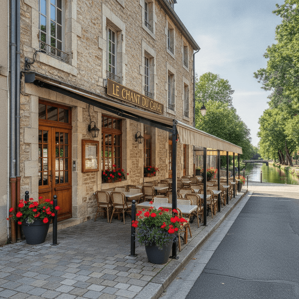 Restaurant 250m² à Nevers : terrasse - licence IV - Image 1