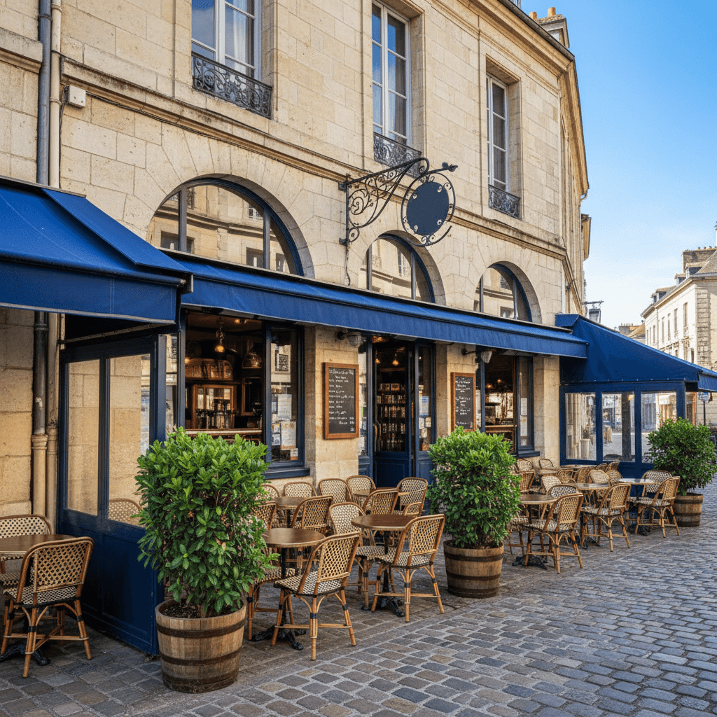 Bar-brasserie 295m² à La Rochelle : terrasse - licence IV - Image 1