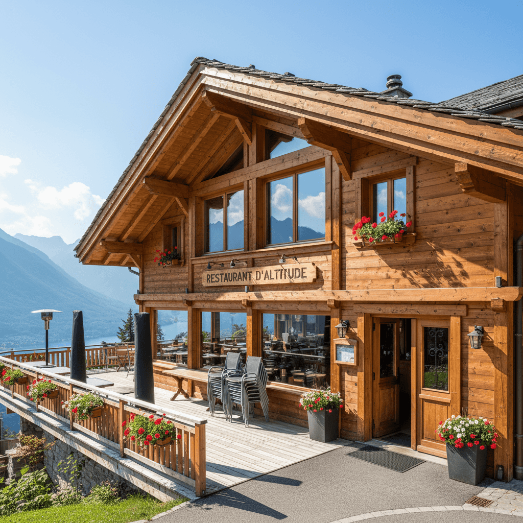Restaurant à Annecy : terrasse - licence IV - Image 1
