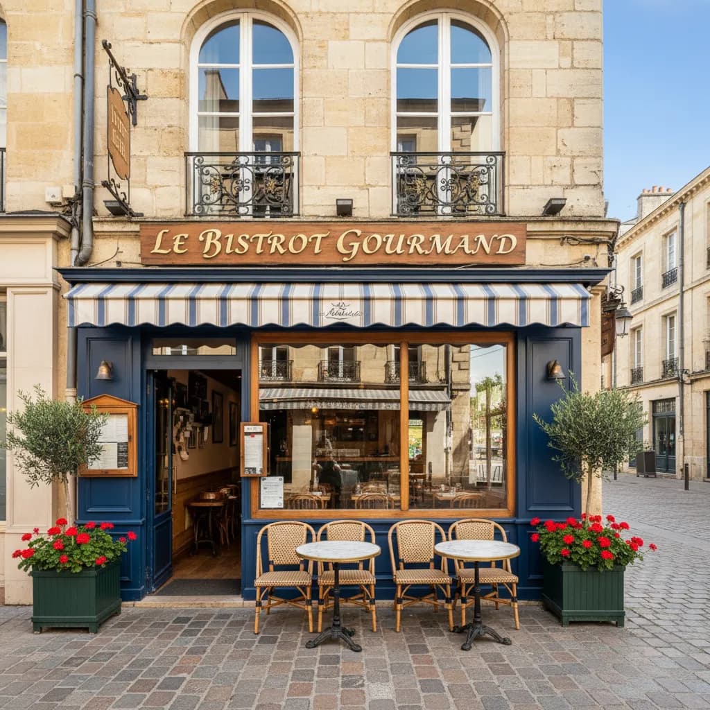 Restaurant 63m² à Bordeaux : terrasse - licence IV - Image 1