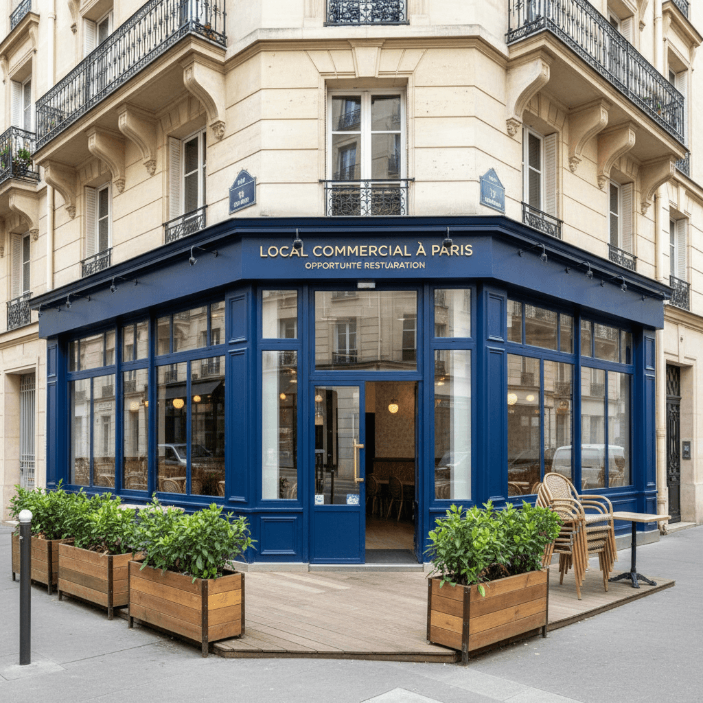 Local Commercial à Paris - Opportunité Restauration - Image 1