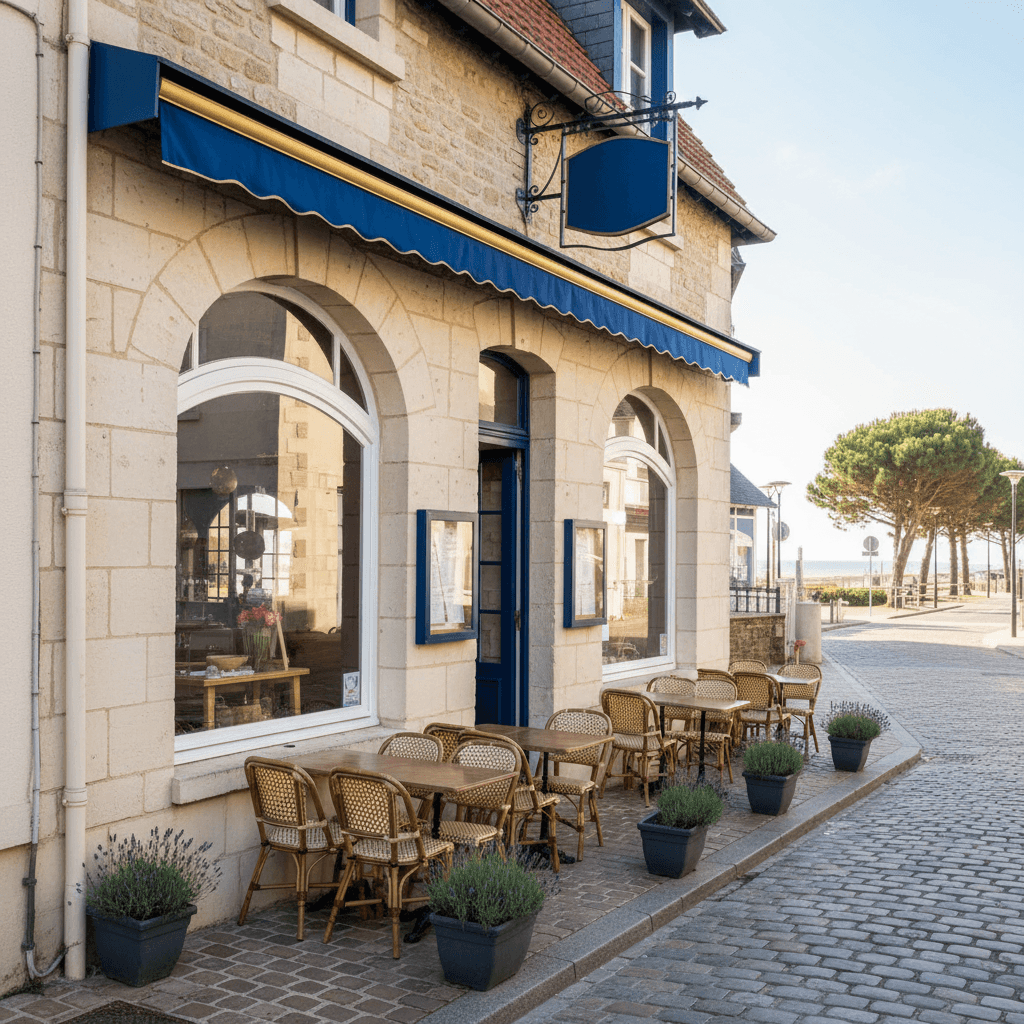 Restaurant à Neufchâtel-Hardelot : terrasse - licence IV - Image 1