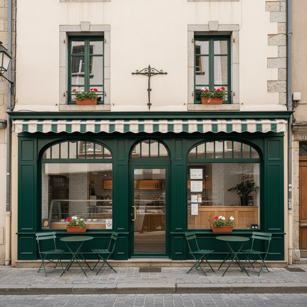 Snack 50m² à Annecy : terrasse - Image 1