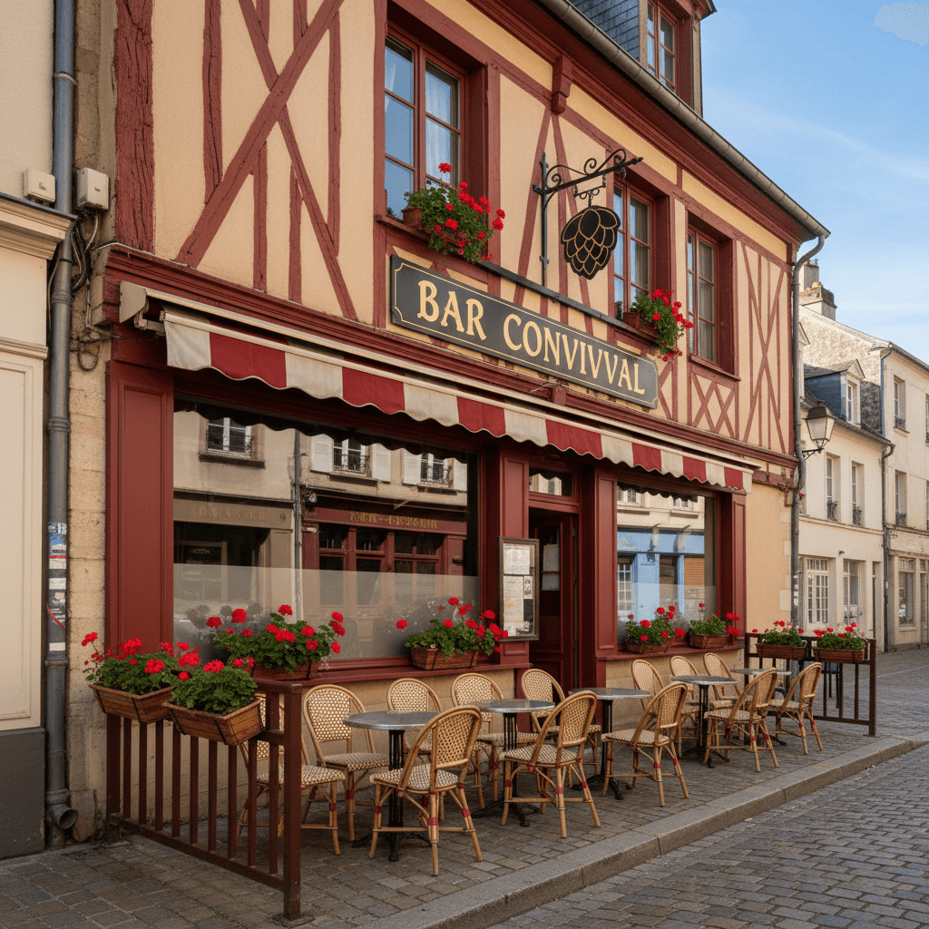 Bar-brasserie 175m² à Troyes : terrasse - licence IV - Image 1