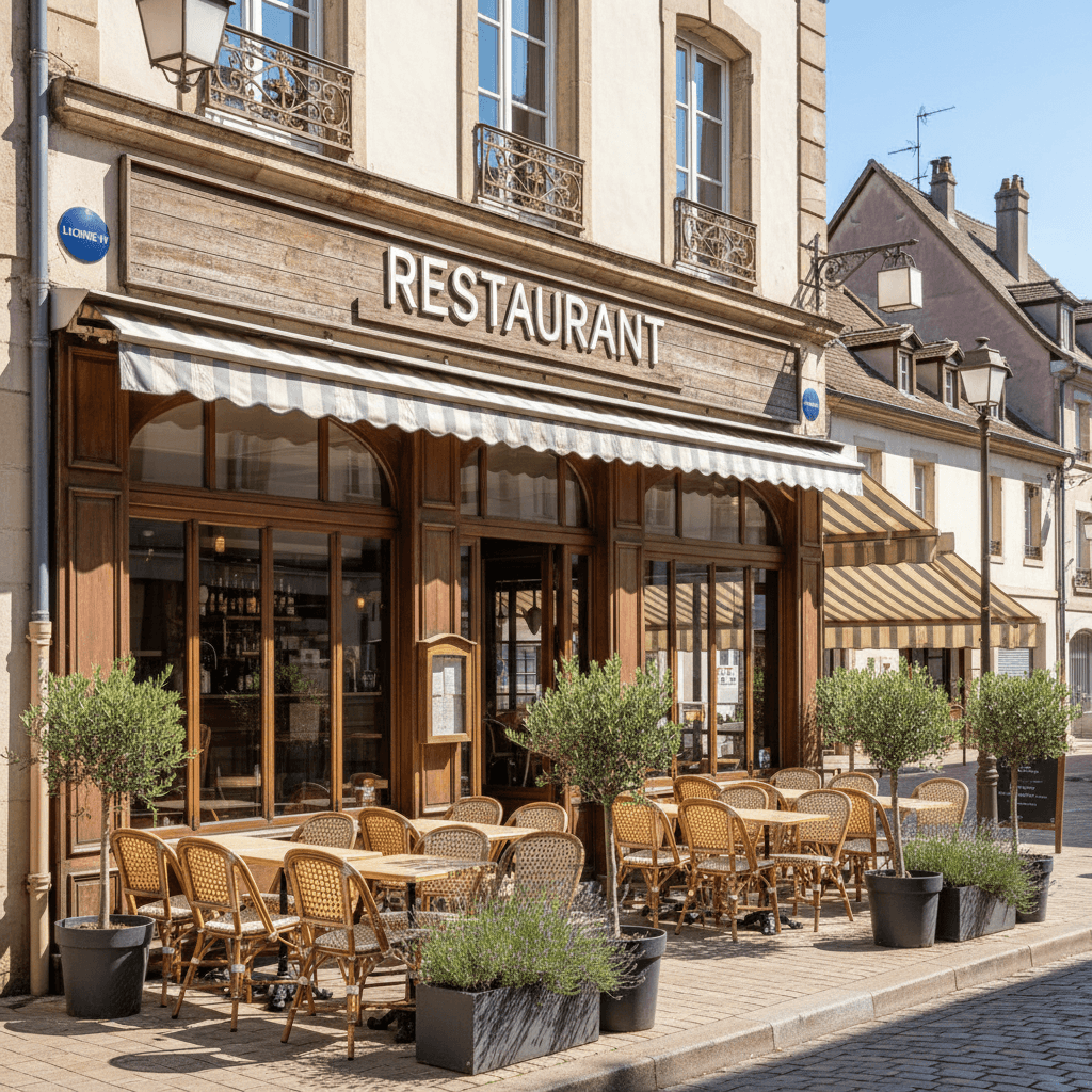 Restaurant 150m² à Horbourg-Wihr : terrasse - licence IV
