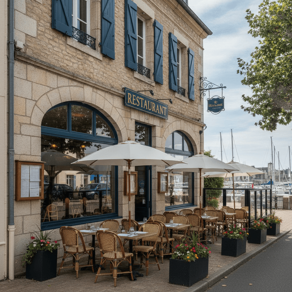 Restaurant 300m² à Pornic : terrasse - licence IV - Image 1