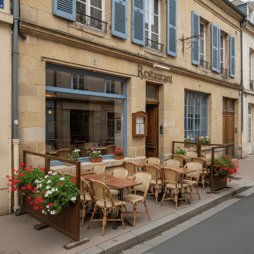 Restaurant à Cambrai : terrasse - licence IV - Image 1