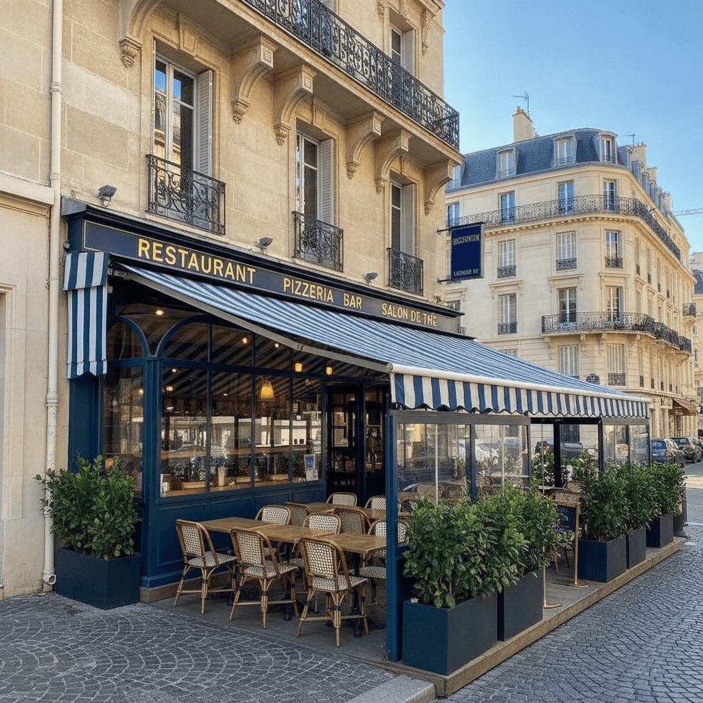 Restaurant 60m² à Cannes : terrasse - licence IV - Image 1