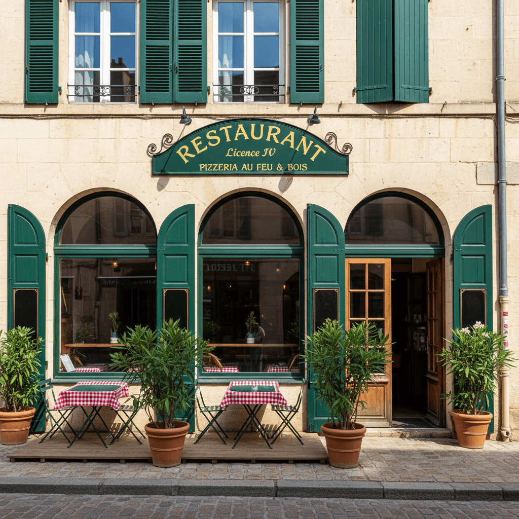 Restaurant à Pau : terrasse - licence IV - Image 1