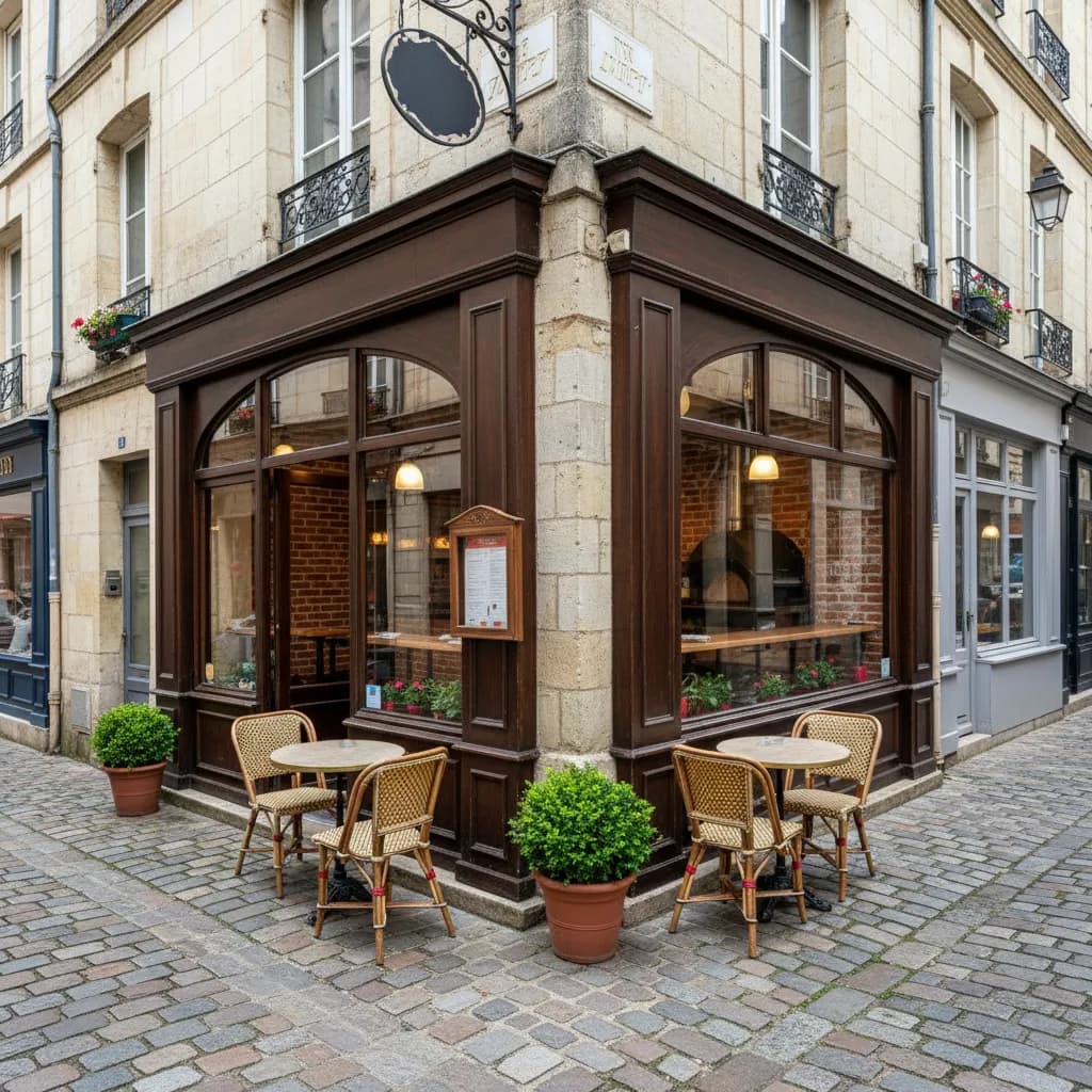 Restaurant 50m² à Angers : extraction - cuisine équipée - Image 1