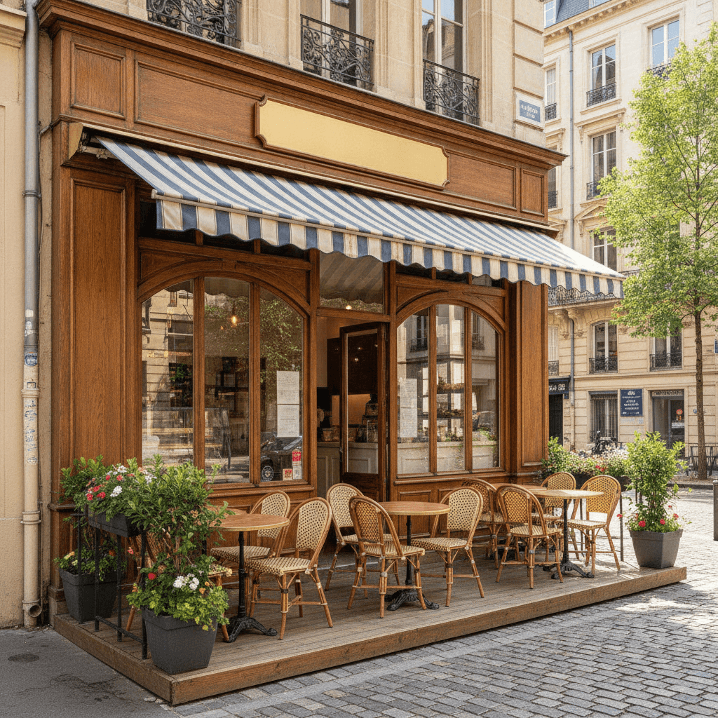 Snack 20 couverts à Lyon : terrasse