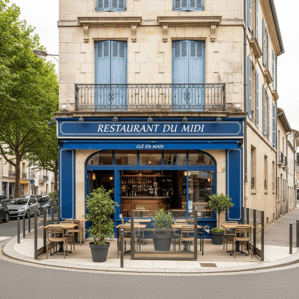 Restaurant à Anglet : terrasse - licence IV - Image 1