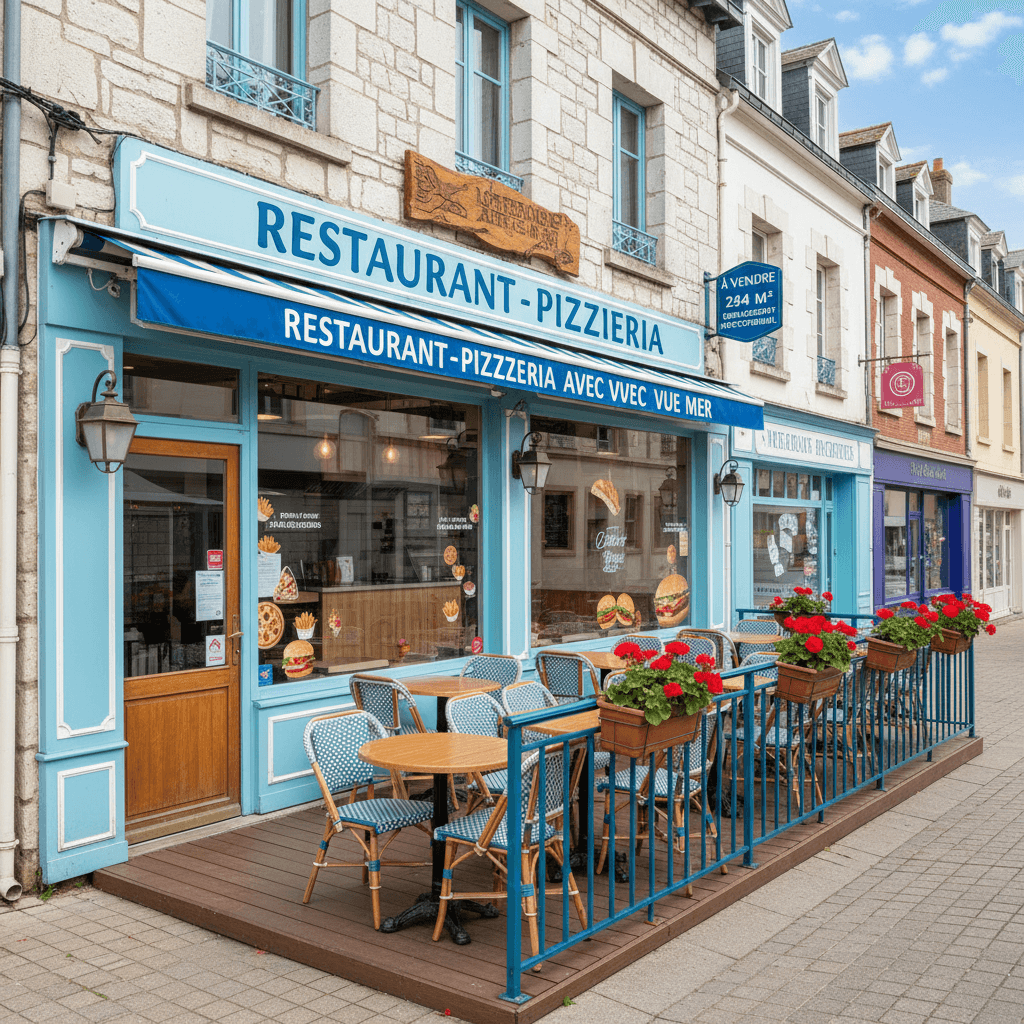 Fast-food 284m² à Notre-Dame-De-Monts : terrasse - licence IV - Image 1