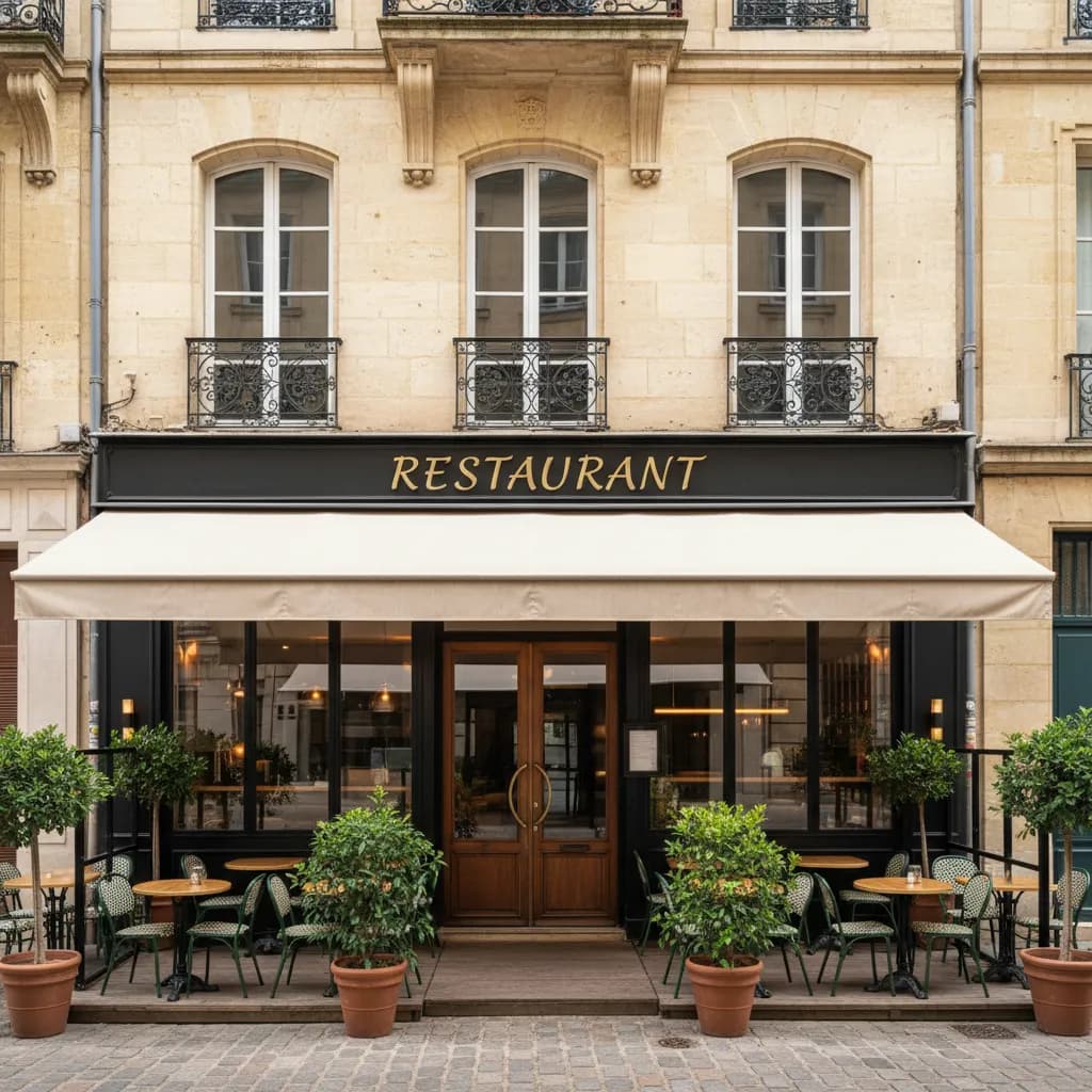 Restaurant 131m² à Bordeaux : terrasse - licence IV - Image 1