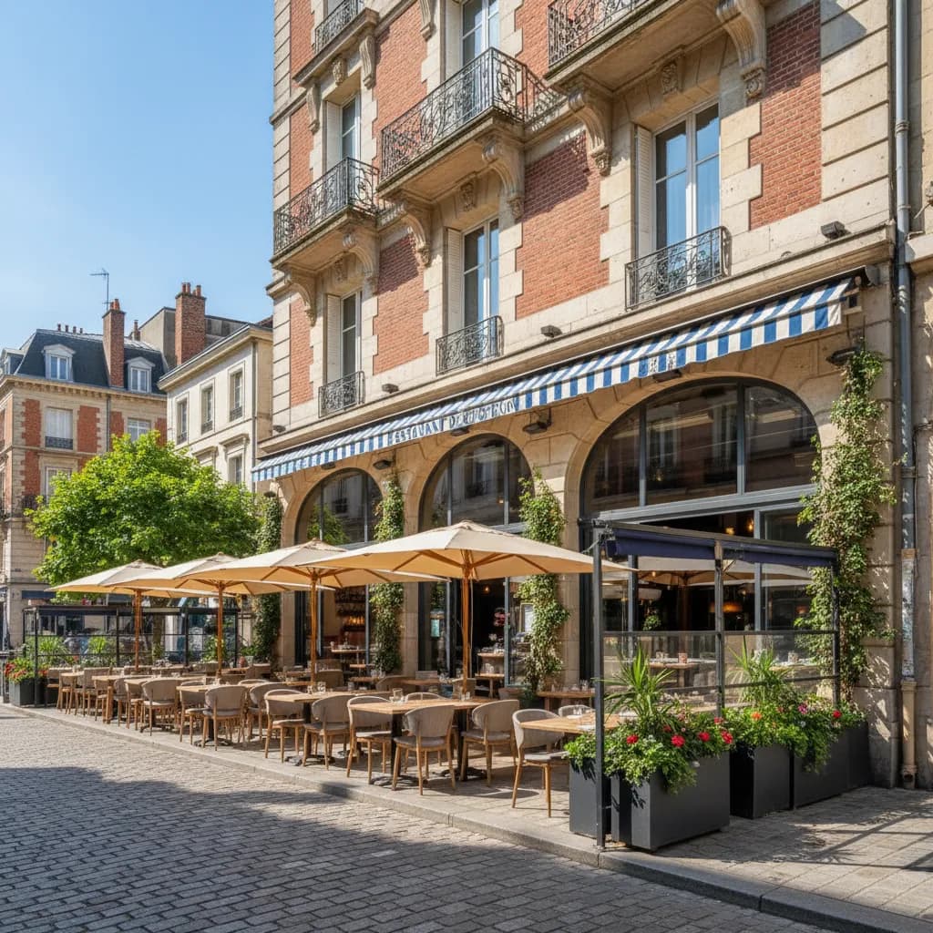 Restaurant 550m² à Nantes : terrasse - licence IV - Image 1