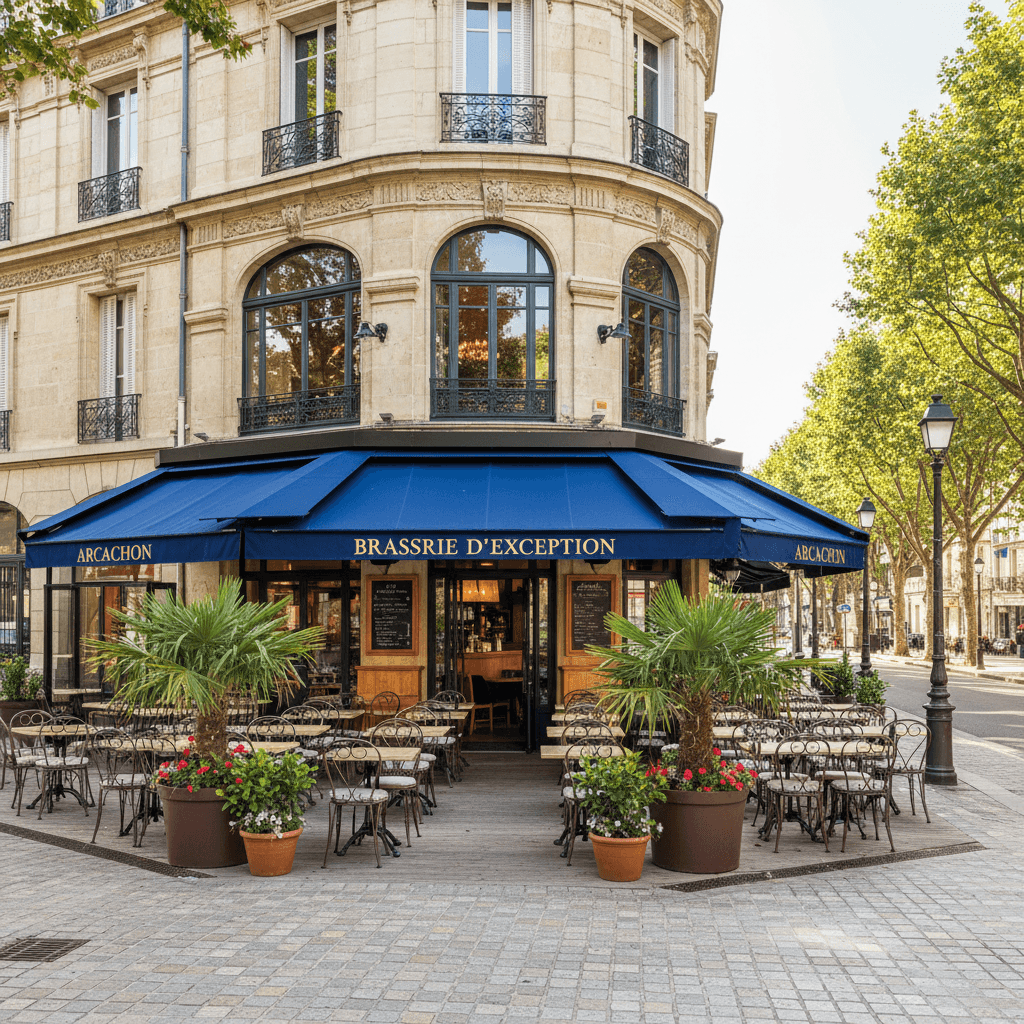 Bar-brasserie 170m² à Arcachon : terrasse - licence IV - Image 1
