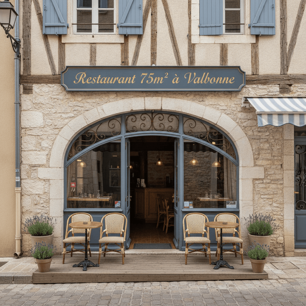Restaurant 75m² à Valbonne