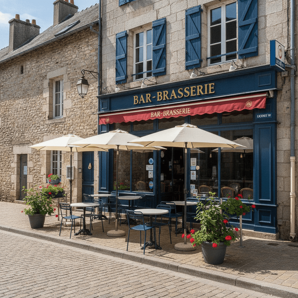 Bar-brasserie à Nantes : terrasse - licence IV - Image 1