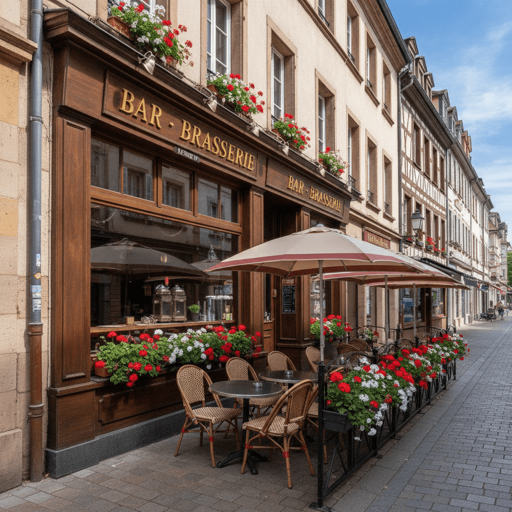 Bar-brasserie 100m² à Mulhouse : licence IV - climatisation - Image 1