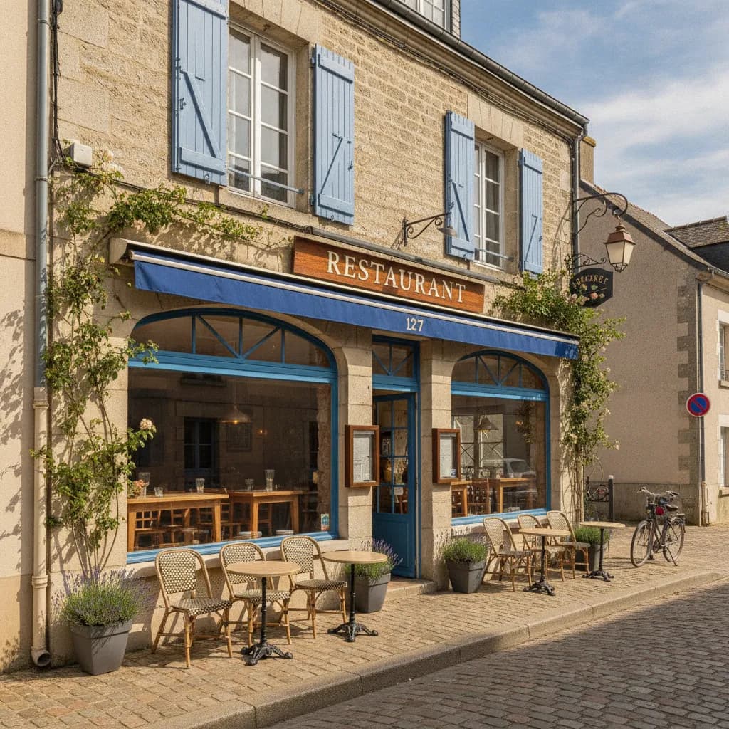 Restaurant 127m² à Le Crotoy : terrasse - licence IV - Image 1