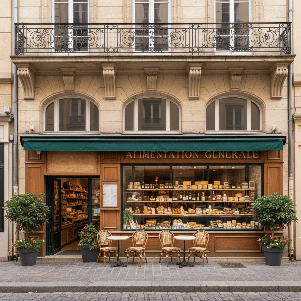 Alimentation générale 101m² à Lyon : extraction