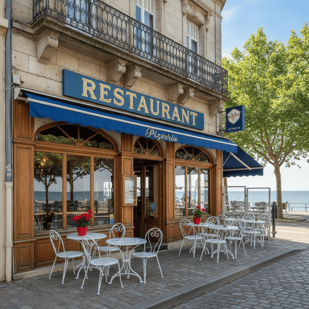 Restaurant à La Roche-Sur-Yon : terrasse - licence IV